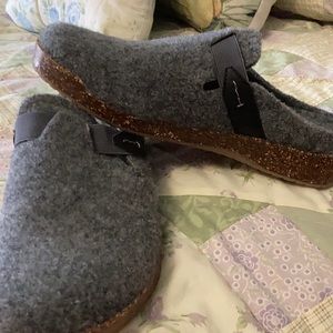 Earth origins wool clogs